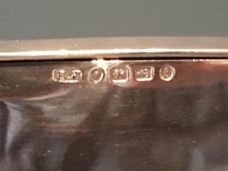 Victorian Silver Snap Top Card Case - Image 4