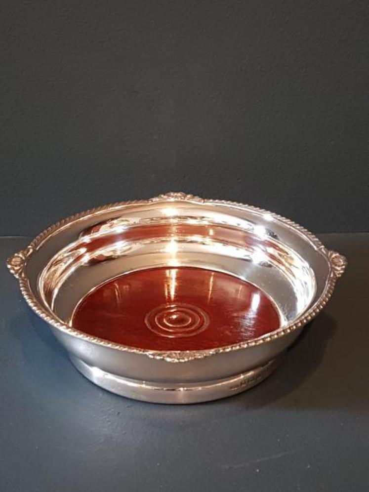George V Solid Silver Magnum Coaster - Image 1