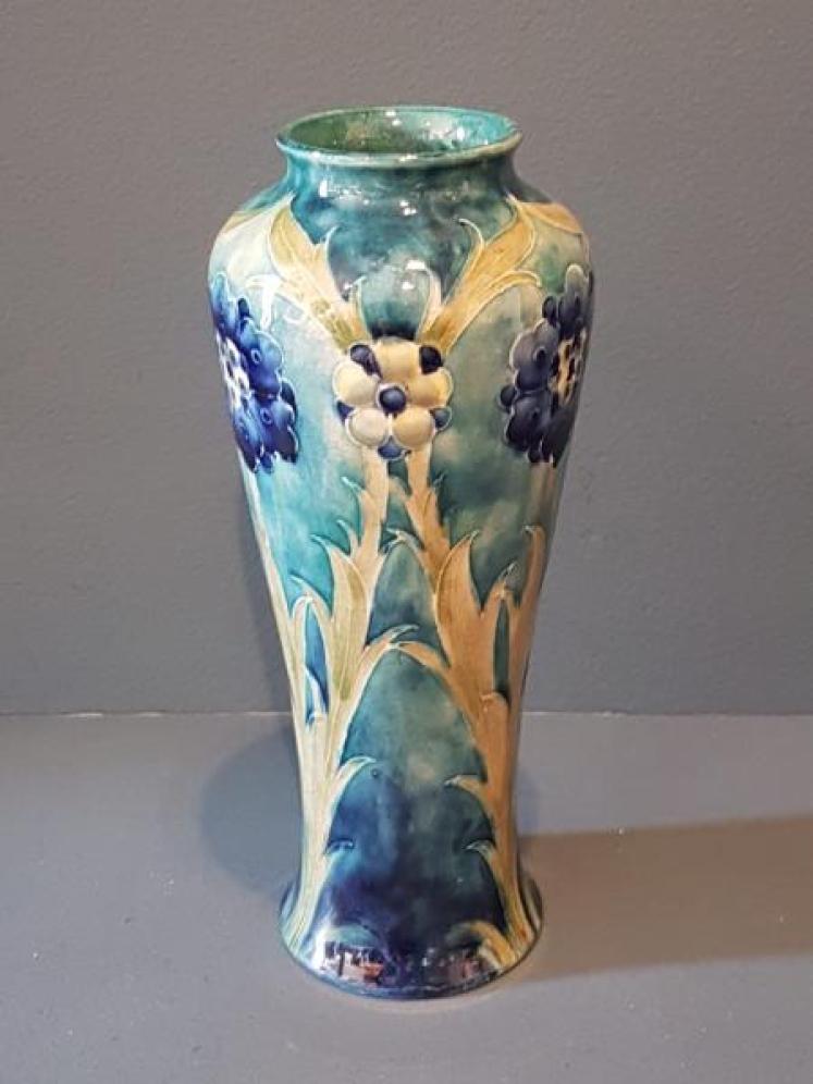 Moorcroft Late Florian Vase - Image 2