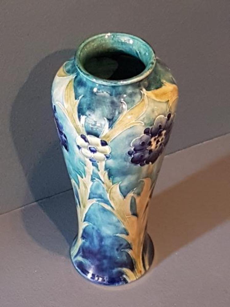 Moorcroft Late Florian Vase - Image 3