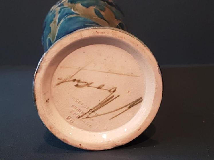 Moorcroft Late Florian Vase - Image 5