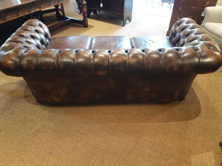 Leather Chesterfield Sofa - Image 2