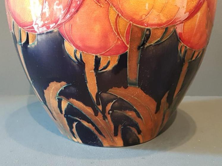 Large Moorcroft Big Poppy Vase - Image 5