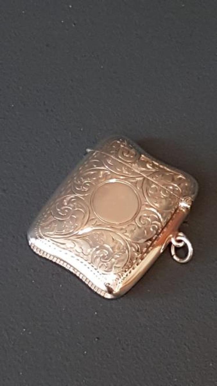 Superior Quality Silver Vesta Case - Image 5