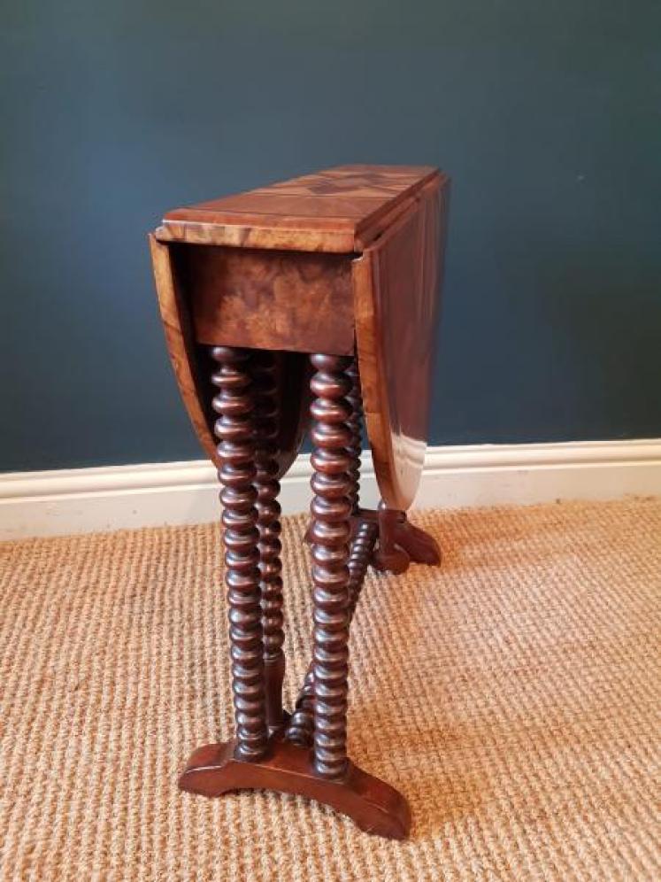 Victorian Sutherland Table With Specimen Top - Image 5
