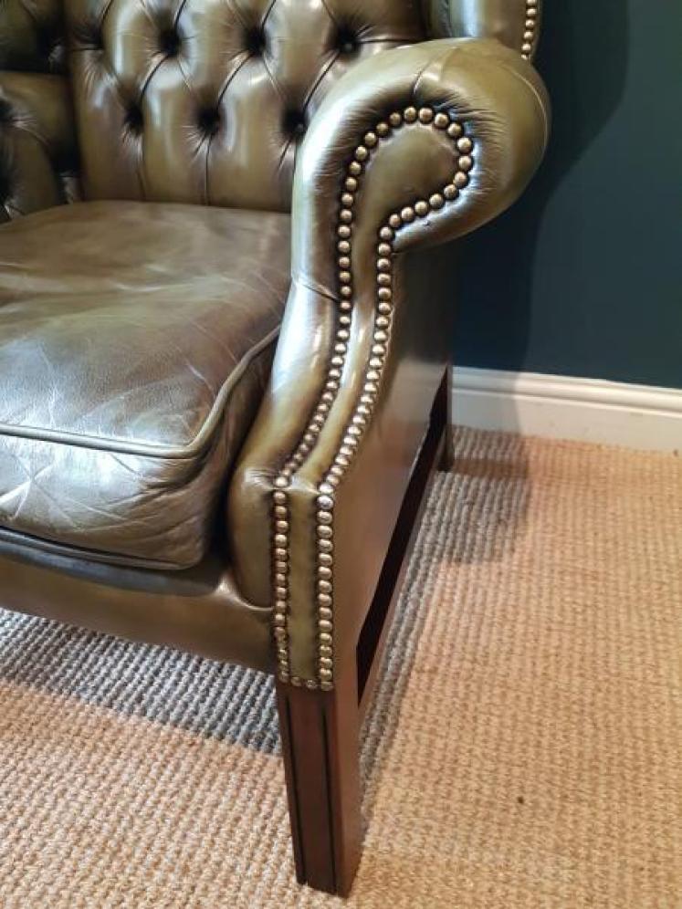 Superb Quality Wing Back Arm Chair - Image 7
