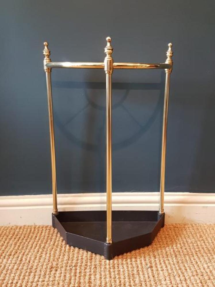 Victorian Brass Stick Stand - Image 3