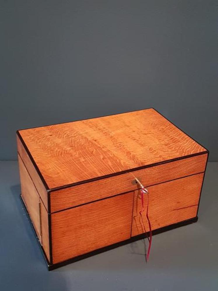 Outstanding Victorian Oak Games Compendium - Image 7