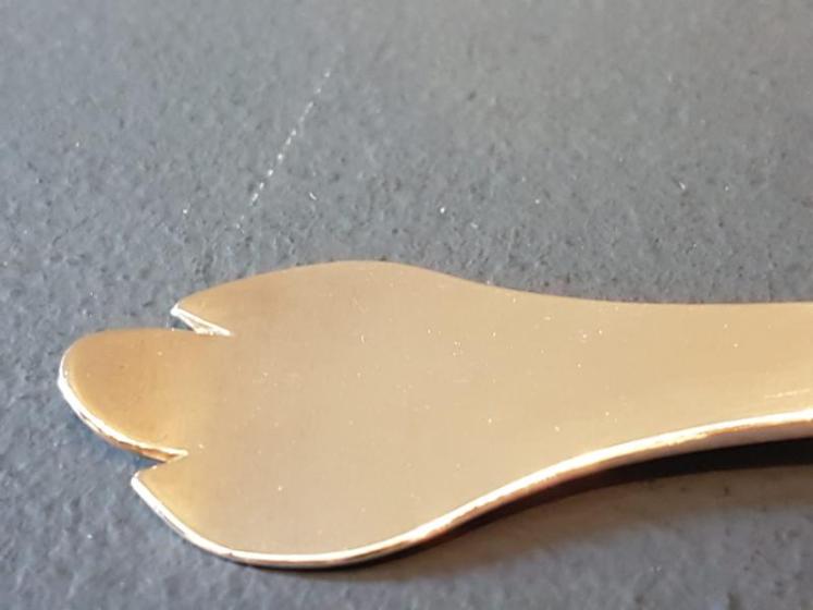 Rare Matching Pair of Charles II Silver Spoons  - Image 5