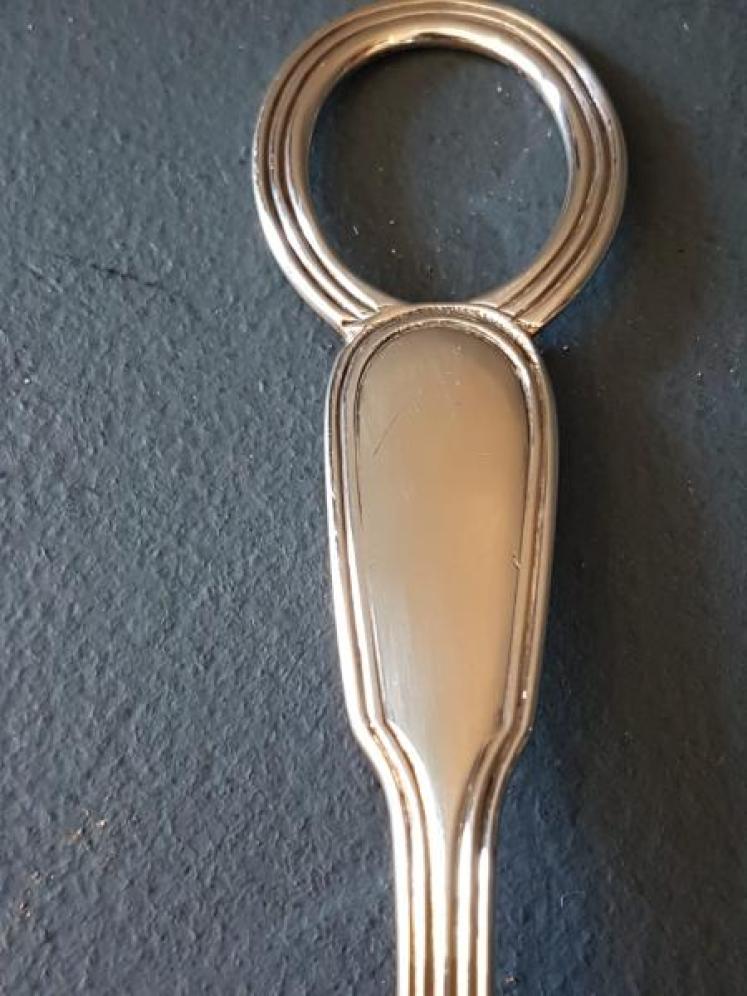 George III Silver Grape Sissors  - Image 4