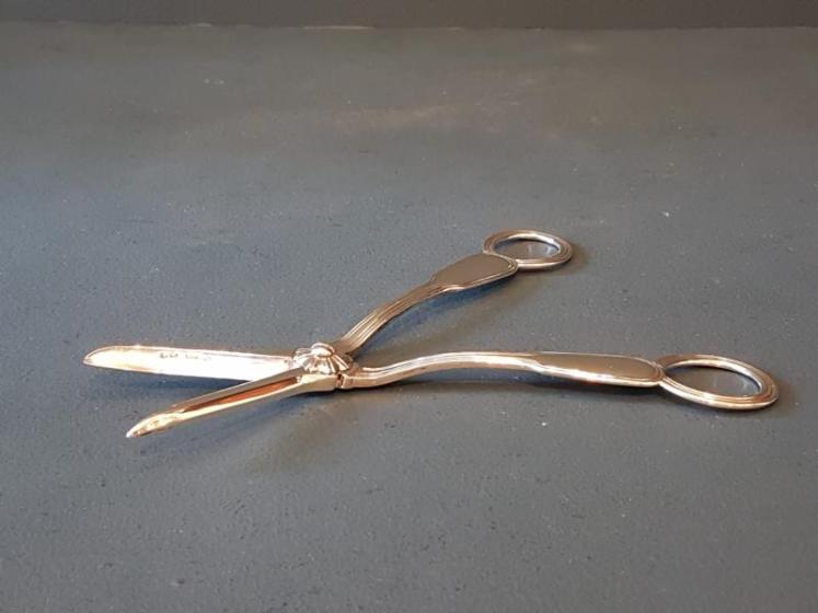 George III Silver Grape Sissors  - Image 6