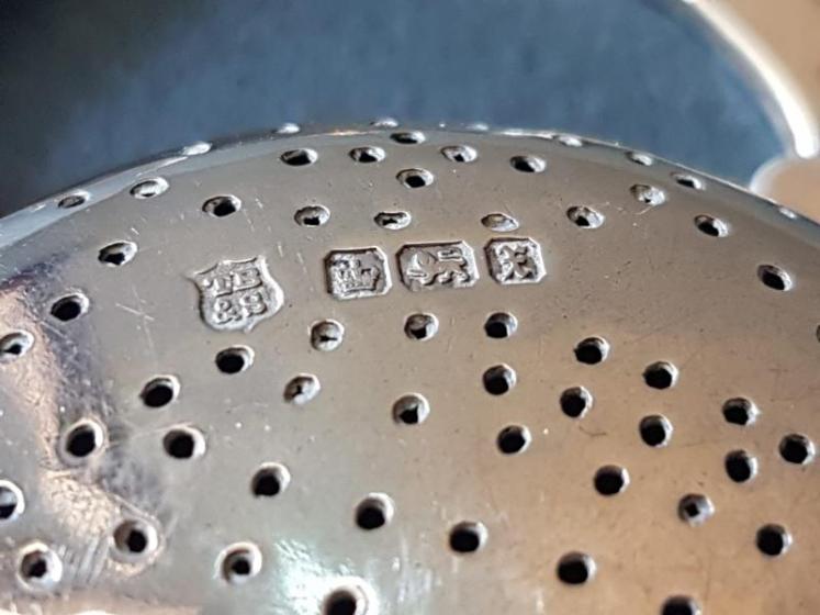 Silver Tea Strainer  - Image 5