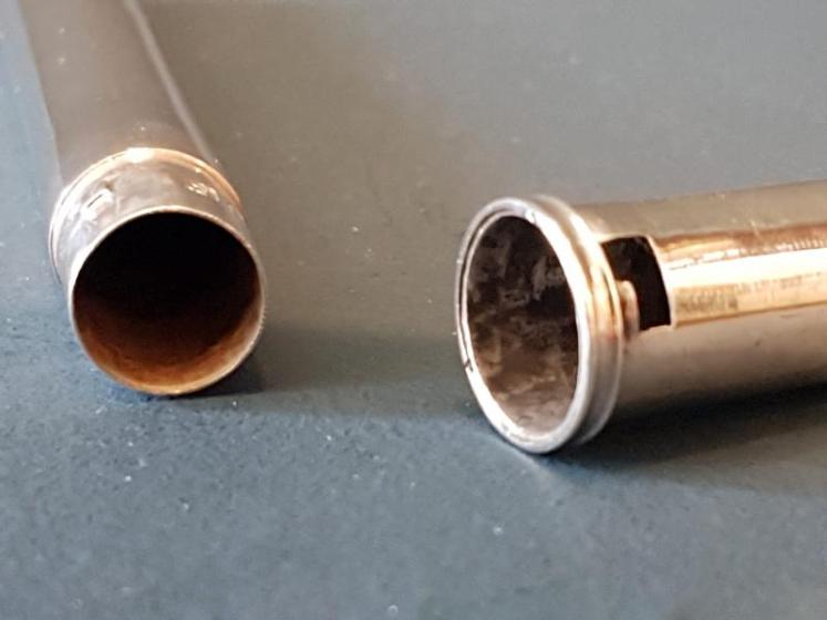 Edwardian Silver Pencil Canister  - Image 2