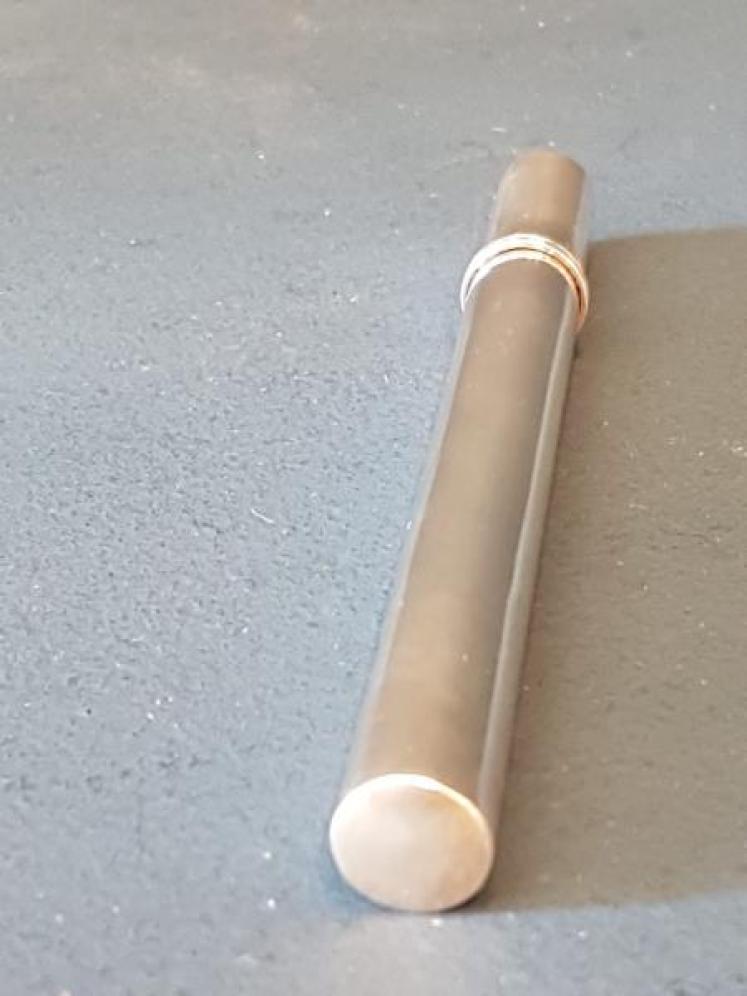 Edwardian Silver Pencil Canister  - Image 4