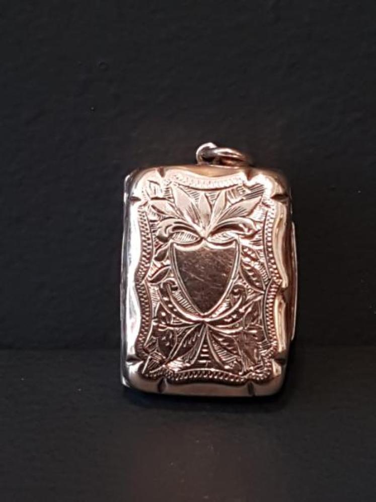 Victorian Silver Vinaigrette  - Image 1