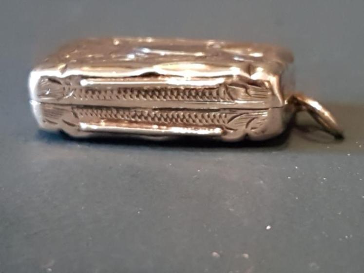 Victorian Silver Vinaigrette  - Image 5