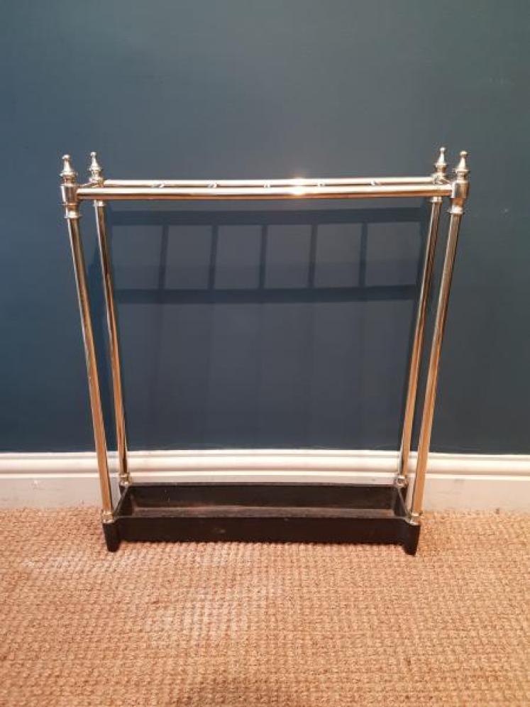 Victorian Brass and Cast Iron Stick Stand  - Image 2