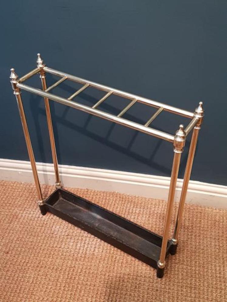 Victorian Brass and Cast Iron Stick Stand  - Image 6