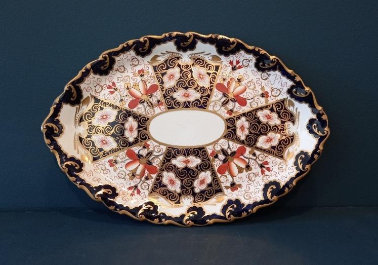 George V Period Royal Crown Derby 6 Piece Dressing Table Set - Image 4