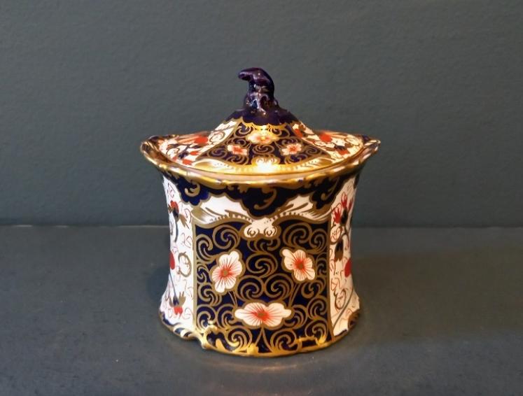 George V Period Royal Crown Derby 6 Piece Dressing Table Set - Image 5