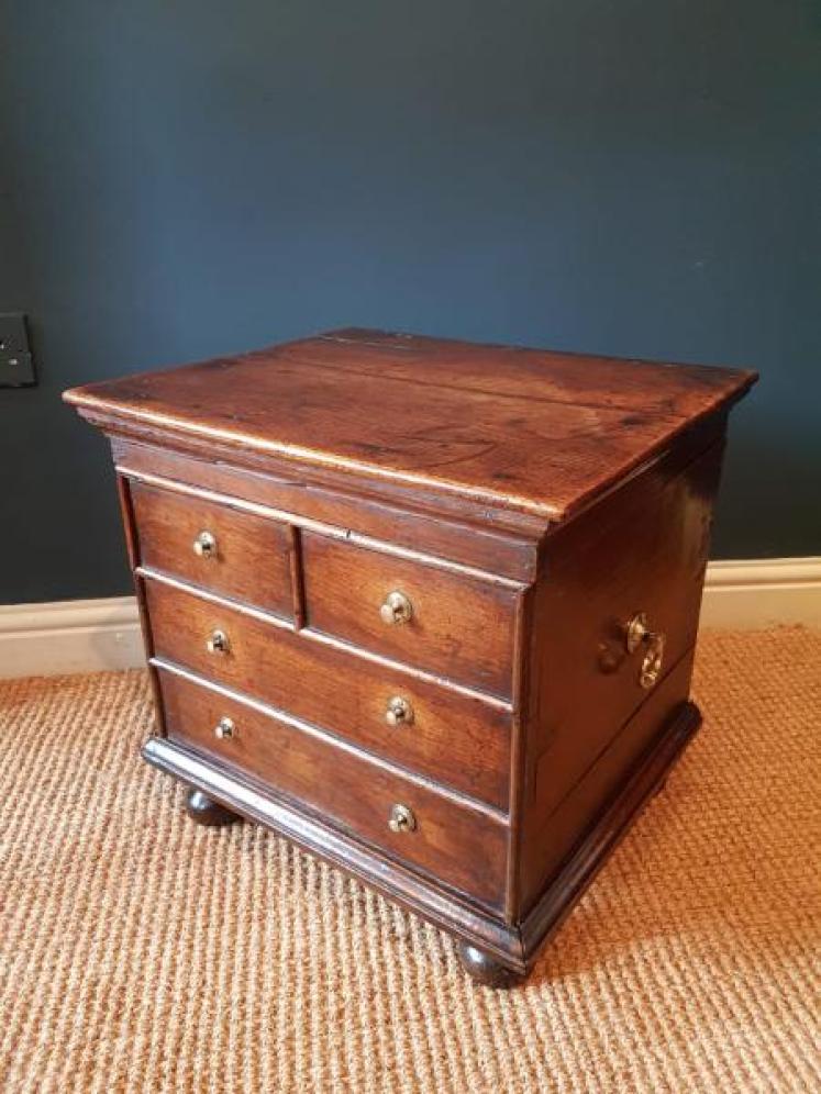 George II Oak Close Stool - Image 6