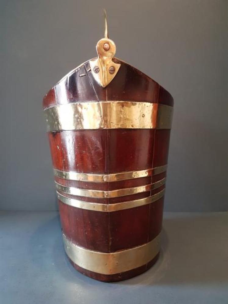 George III Mahogany Peat Bucket  - Image 2