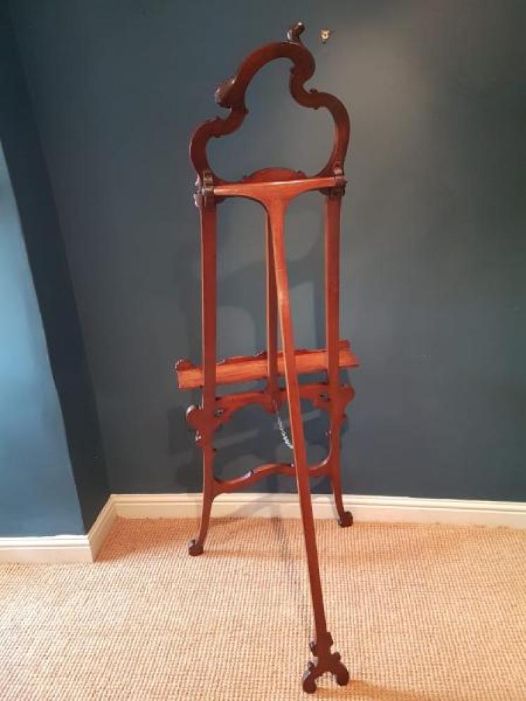Fine Quality Early Victorian Mahogany Painting Easel - Image 2