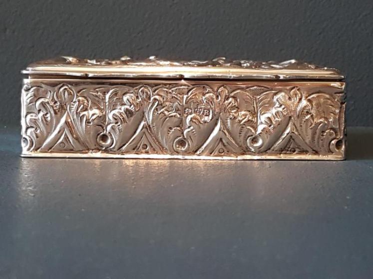 Superb Victorian Chester Silver Table Box - Image 7