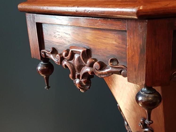 William IV Rosewood Work Table - Image 4