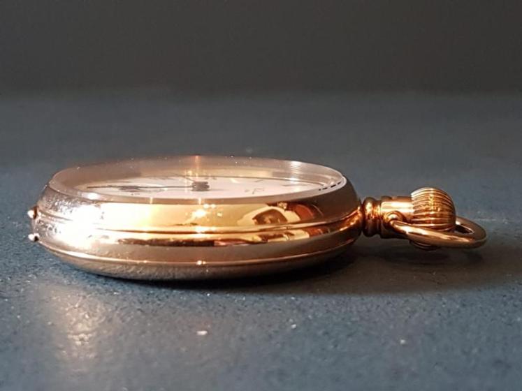 9ct Gold Waltham Pocket Watch - Image 5