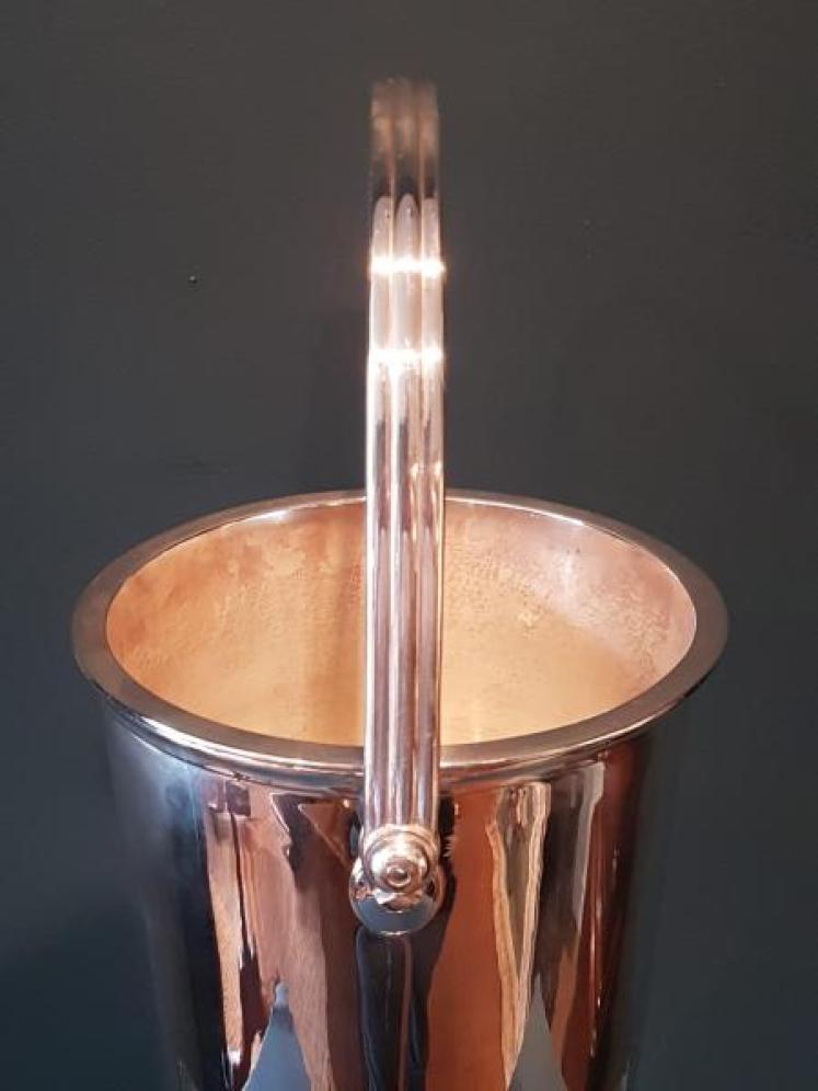 1920's Silver Plated Floor Standing Wine Cooler - Image 5