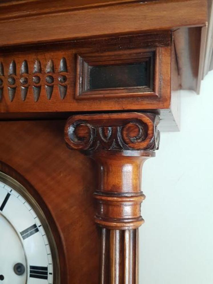 Victorian Triple Weight Grand Sonnerie Vienna Clock - Image 5