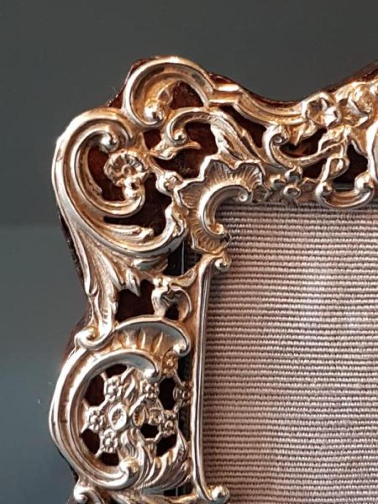 Victorian Silver Photo Frame by William Comyns - Image 4