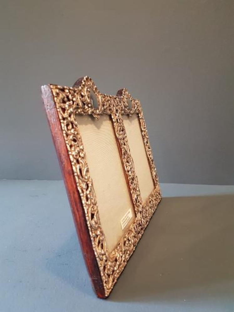 Fine Quality Victorian Silver Double Photo Frame - Image 2