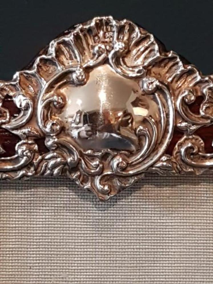 Fine Quality Victorian Silver Double Photo Frame - Image 4