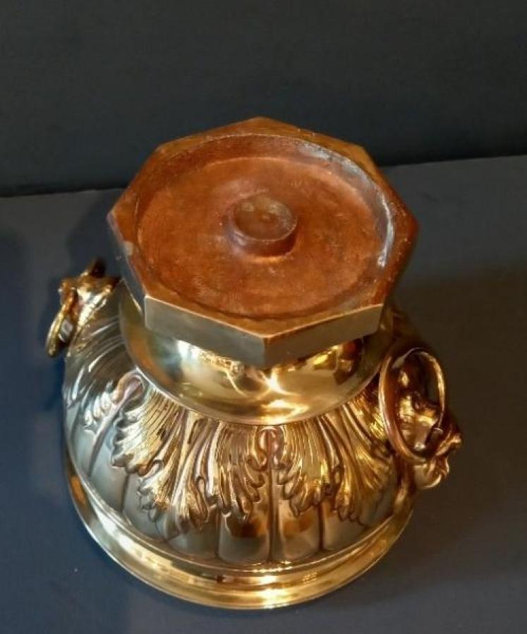 Superb Pair of Early Victorian Brass Jardinieres - Image 6