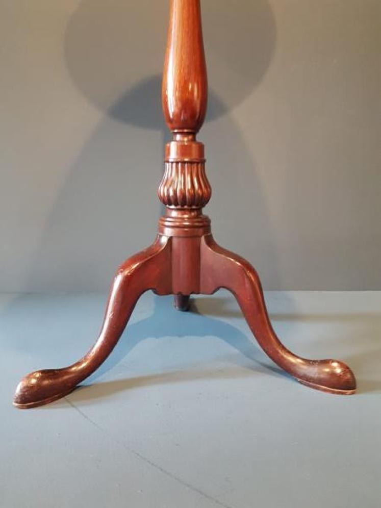 Edwardian Mahogany Wine Table - Image 3