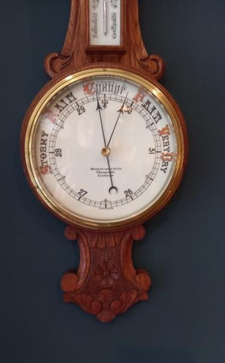 Victorian Benetfink of London Banjo Barometer - Image 2