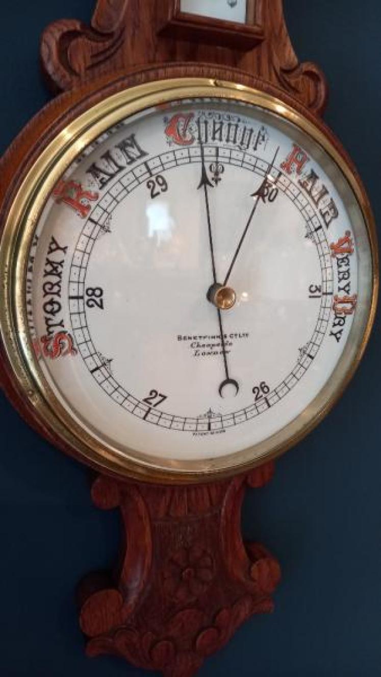 Victorian Benetfink of London Banjo Barometer - Image 4