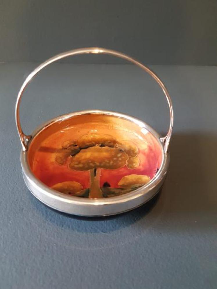 Moorcroft Eventide Silver Handle Dish - Image 7