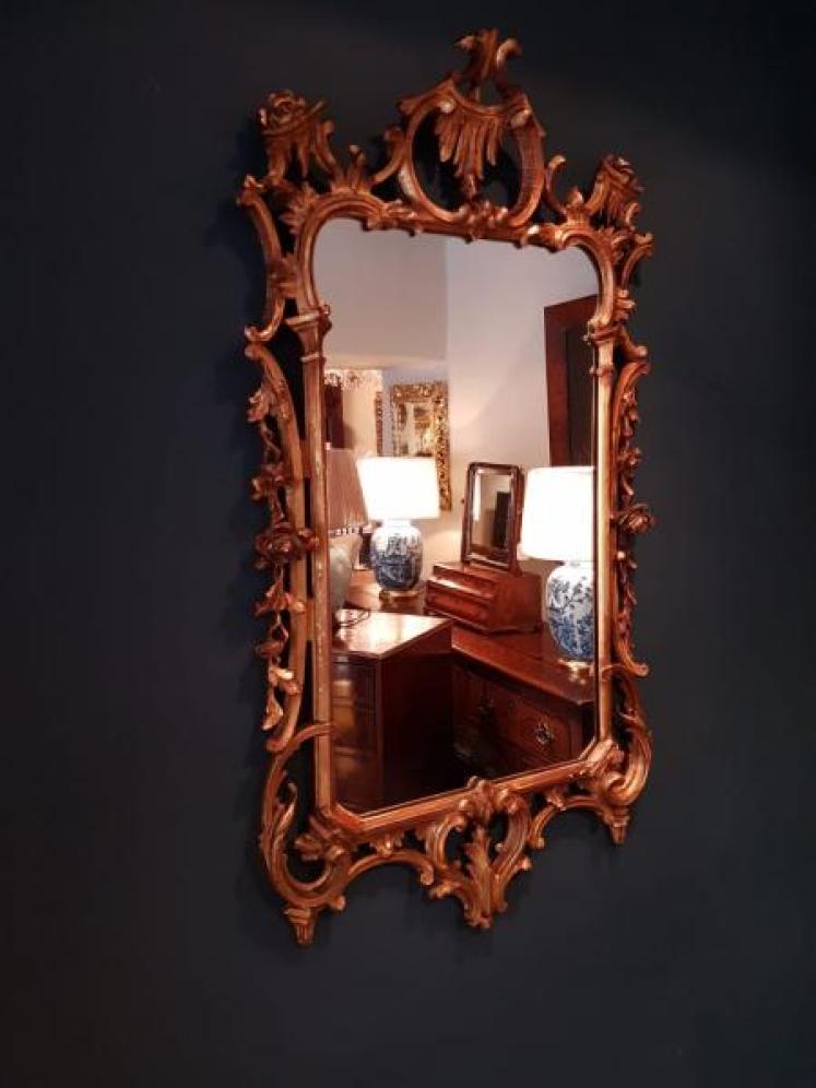 Superb Early Victorian Timber Gilt Mirror - Image 2