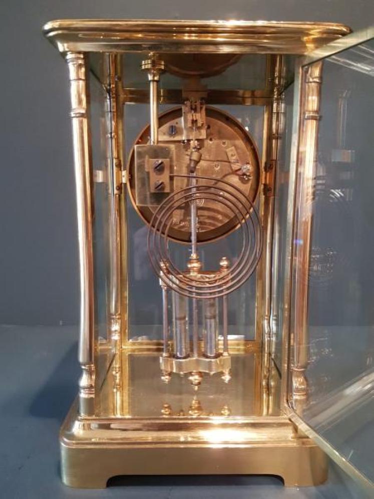 Victorian Four Glass Clock - Image 3
