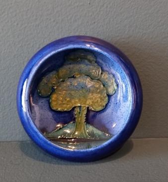 Small Moorcroft Moonlit Blue Dish