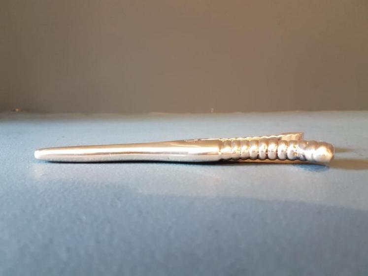 Victorian Silver 'Stockings' Glove Stretchers - Image 2
