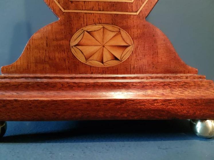 Edwardian Inlaid Mantel Clock - Image 3