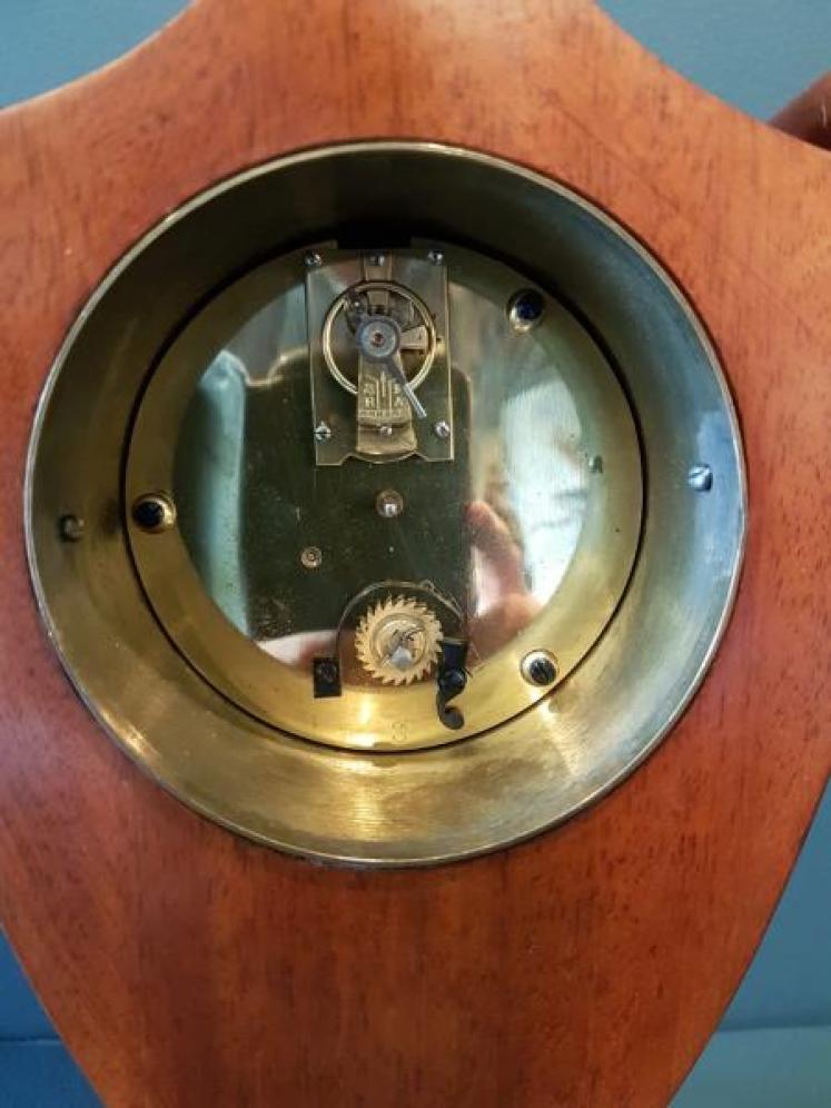 Edwardian Inlaid Mantel Clock - Image 5