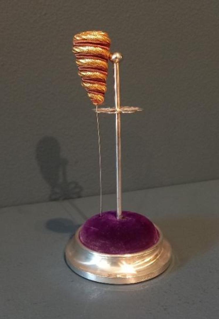 Edwardian Silver Hat Pin Stand - Image 7