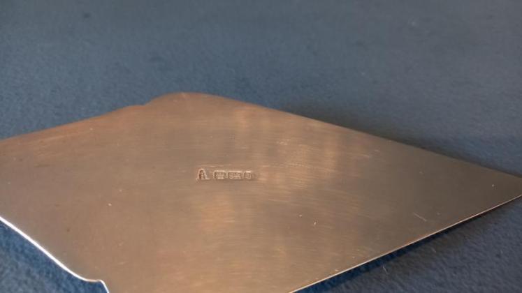 Edwardian Silver Engraved Presentation Trowel - Image 5