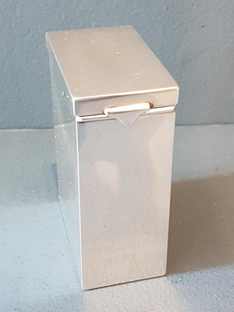 Victorian Silver Card Box - Image 2