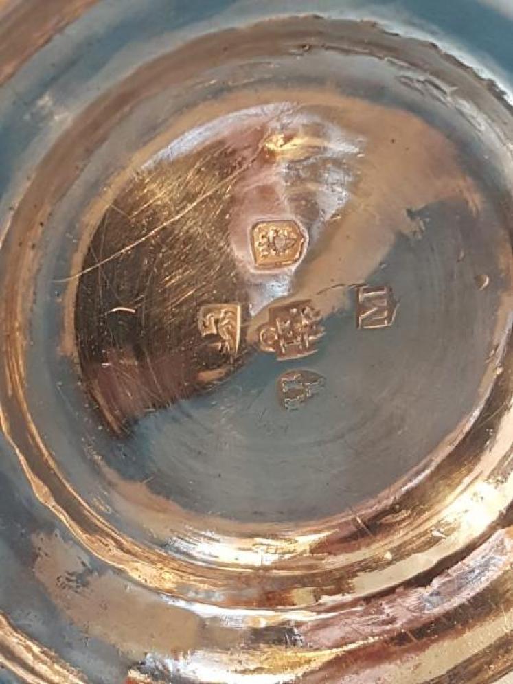 George III Newcastle Silver Embossed Tankard - Image 5